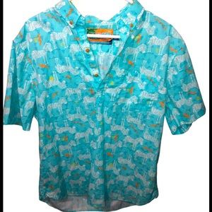 Chubbies 90s Zebra Print Shirt